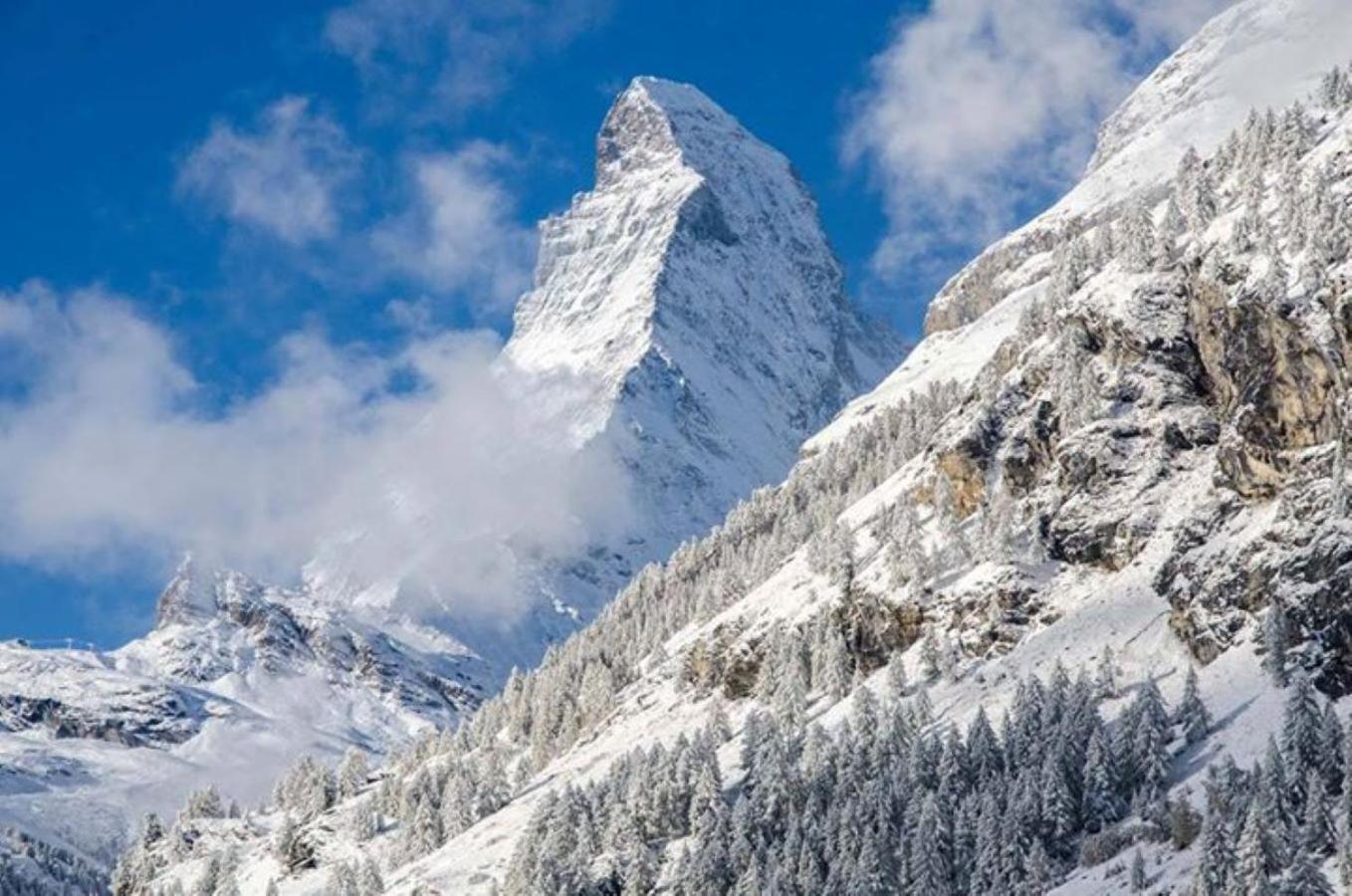Monte Rosa Taesch, Apartments Mit Wellness Bereich Екстериор снимка