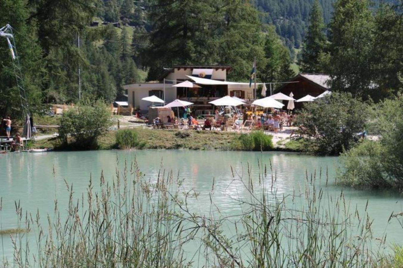 Monte Rosa Taesch, Apartments Mit Wellness Bereich Екстериор снимка