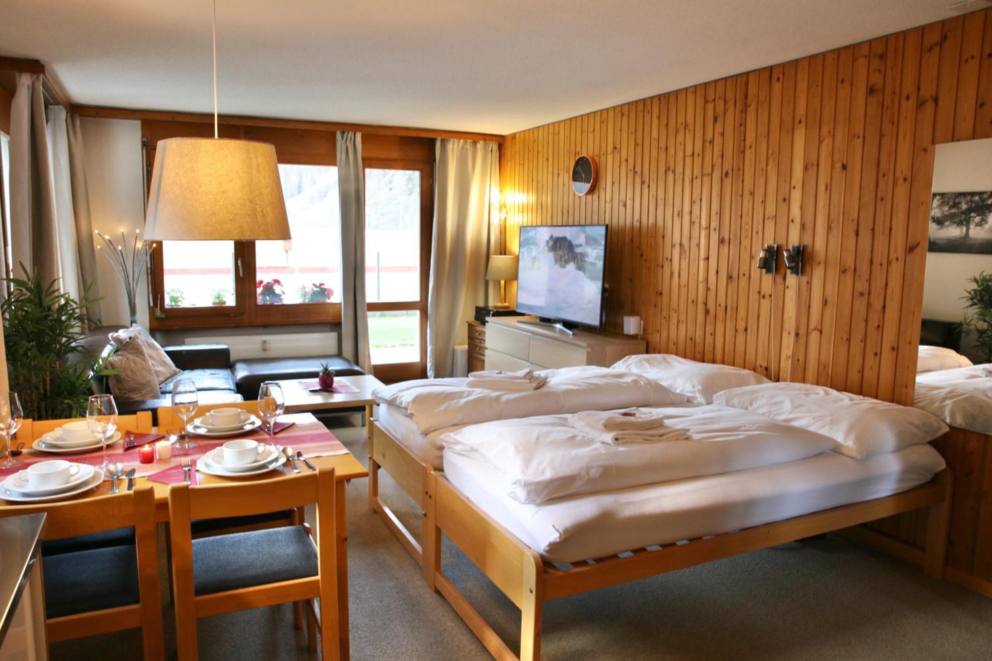 Monte Rosa Taesch, Apartments Mit Wellness Bereich Екстериор снимка